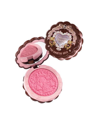 [Flower Knows] The Sweetie Bear Silk Satin Blush