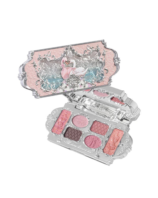 [Flower Knows] Swan Ballet Six-Color Makeup Palette