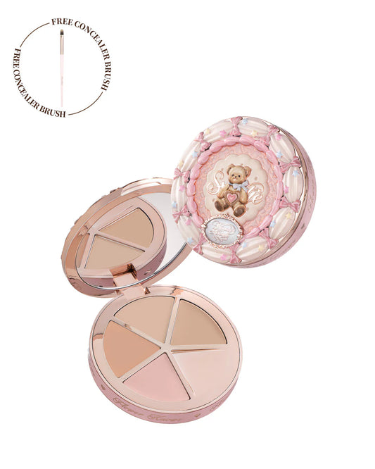 [Flower Knows] The Sweetie Bear 4-Color Concealer Palette