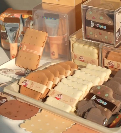 [Guoxiaoniu] Crayon Shin-chan limited edition puffs (New)