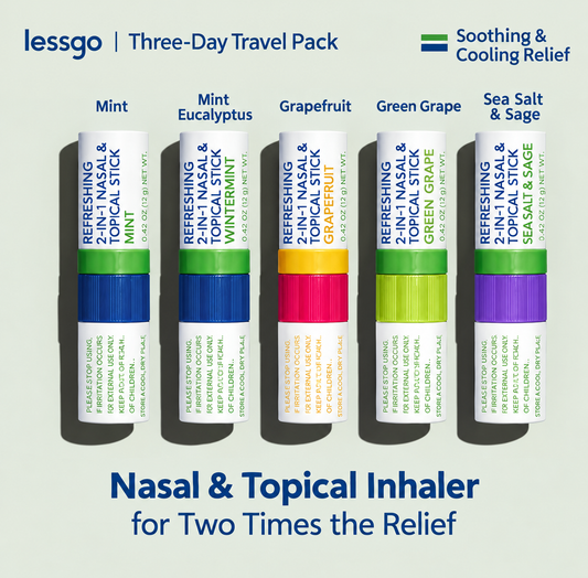 [lessgo] Nasal & Topical Inhaler (New)