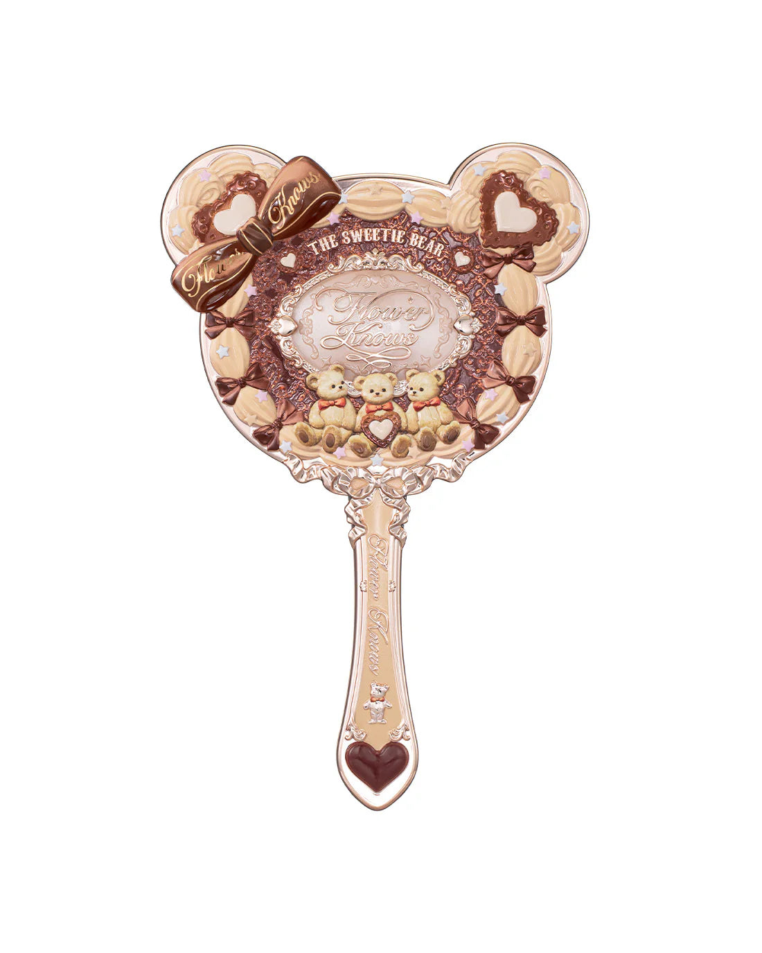 [Flower Knows] The Sweetie Bear Hand Mirror