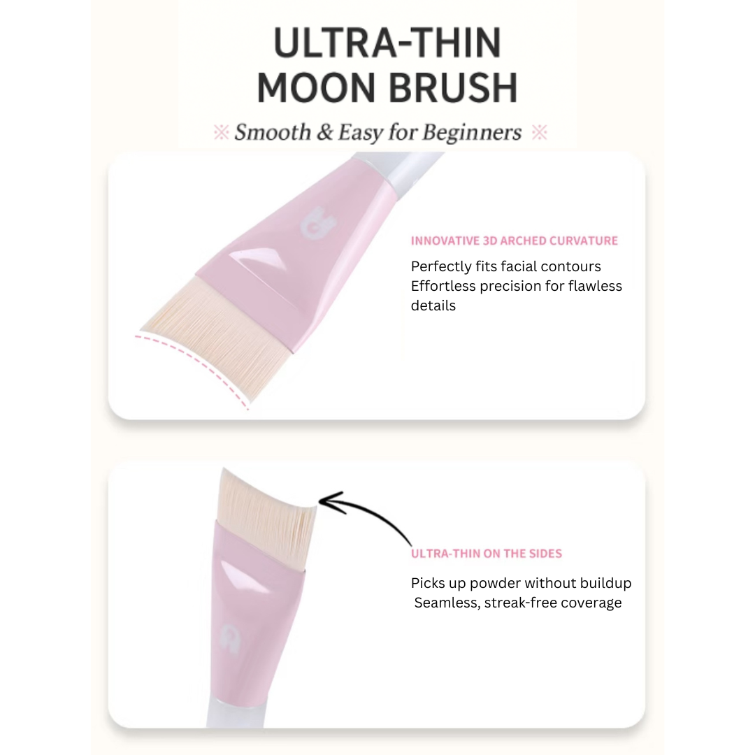 [YAOZHI] Foundation Brush & Puff Set (New)