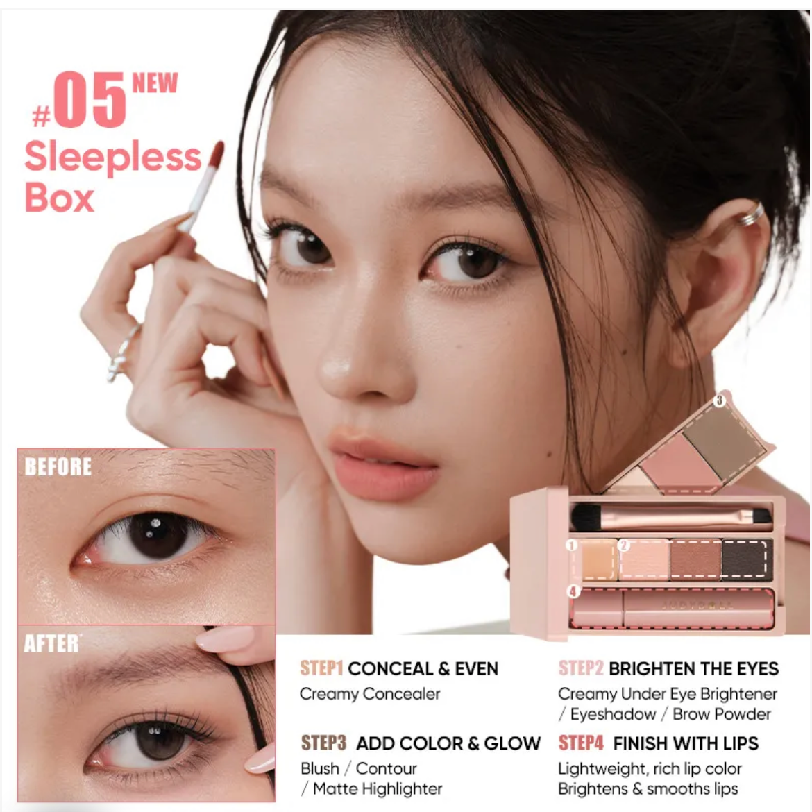 [Judydoll] Mini full face palette (New）