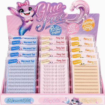 [JieMiao] Natural Glue Free Lashes (New)