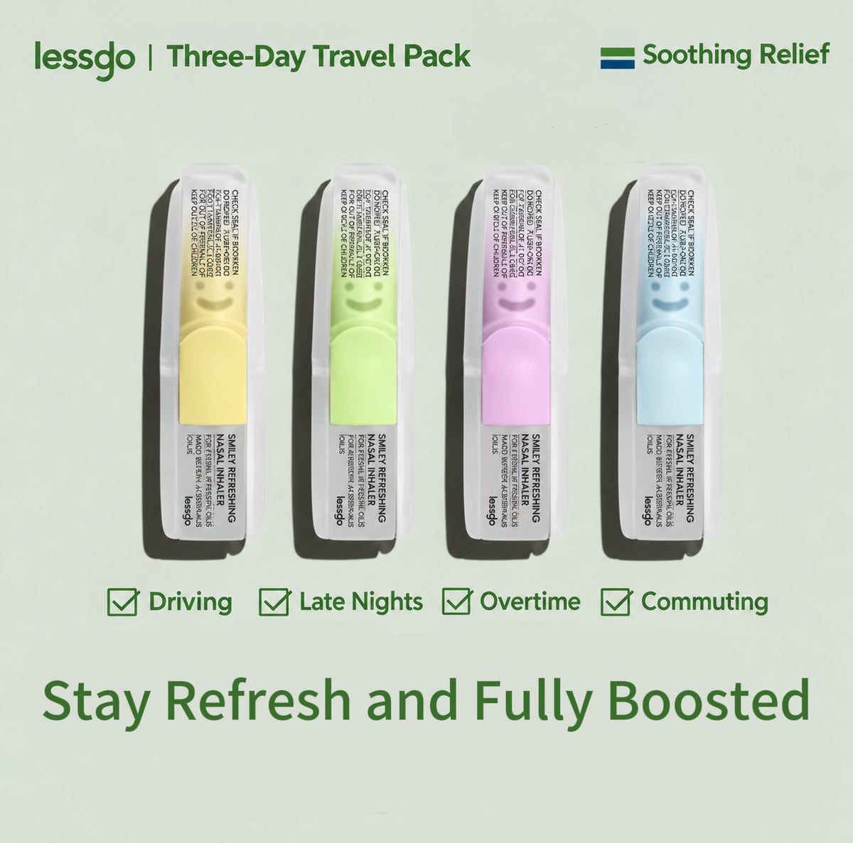 [lessgo] Smiley Face Inhaler (New)