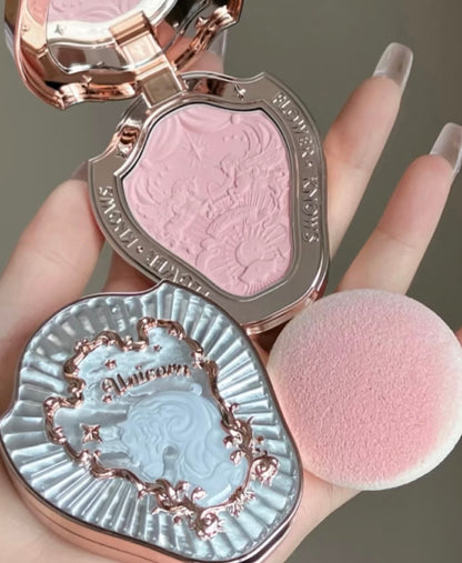 [Flower Knows] Unicorn Series Embossed Blush