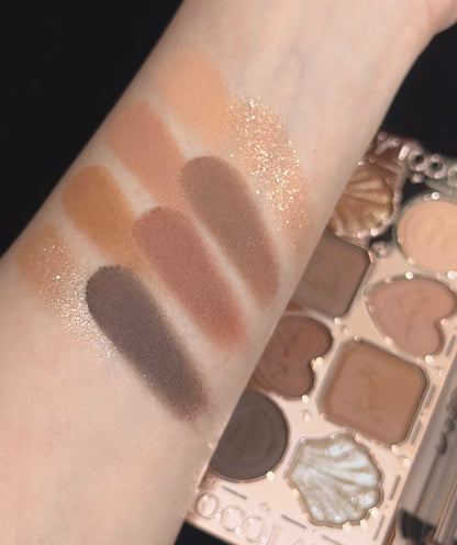 [Flower Knows] Chocolate Series 8-Color Eyeshadow Nutcracker