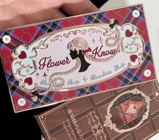[Flower Knows] Chocolate Series 8-Color Eyeshadow Nutcracker