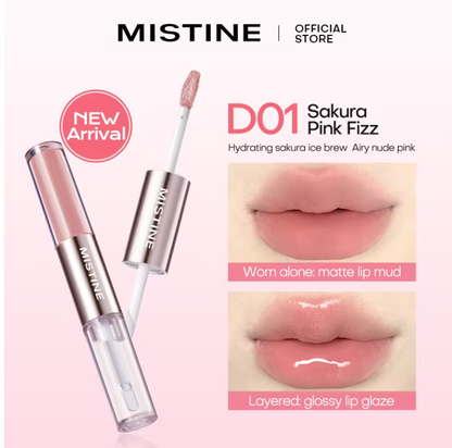 [MISTINE] Tipsy-Lock Lip Duo (New)