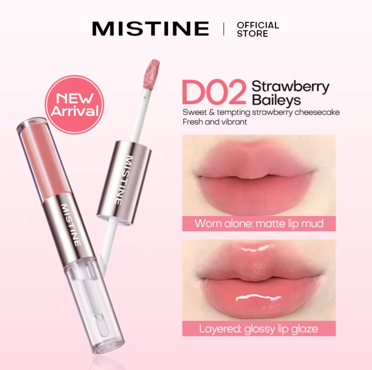 [MISTINE] Tipsy-Lock Lip Duo (New)