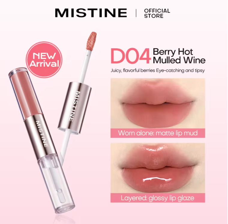 [MISTINE] Tipsy-Lock Lip Duo (New)