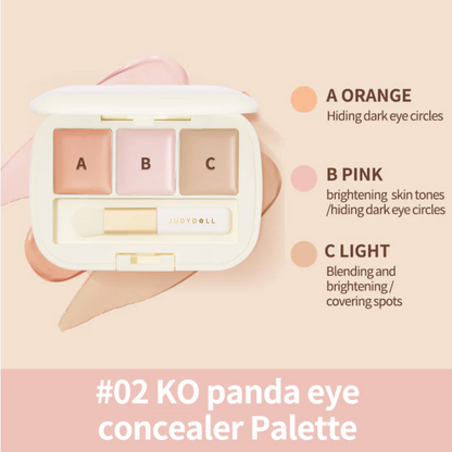 [Judydoll] 3 Color Concealer Palette (New)