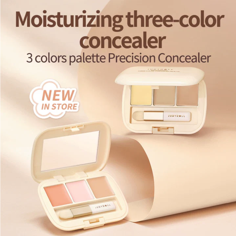 [Judydoll] 3 Color Concealer Palette (New)