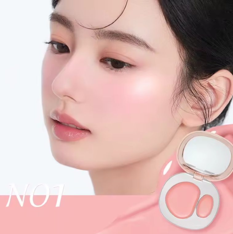 [Foreverkey] Two-Tone Blush Cream (New)