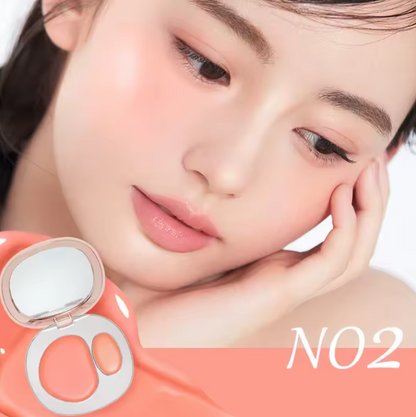 [Foreverkey] Two-Tone Blush Cream (New)