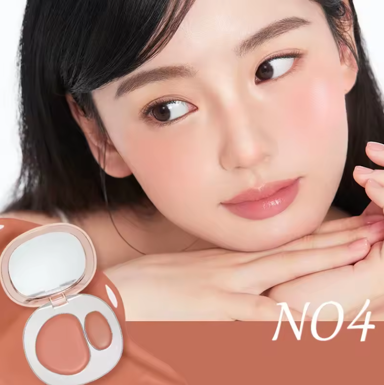 [Foreverkey] Two-Tone Blush Cream (New)