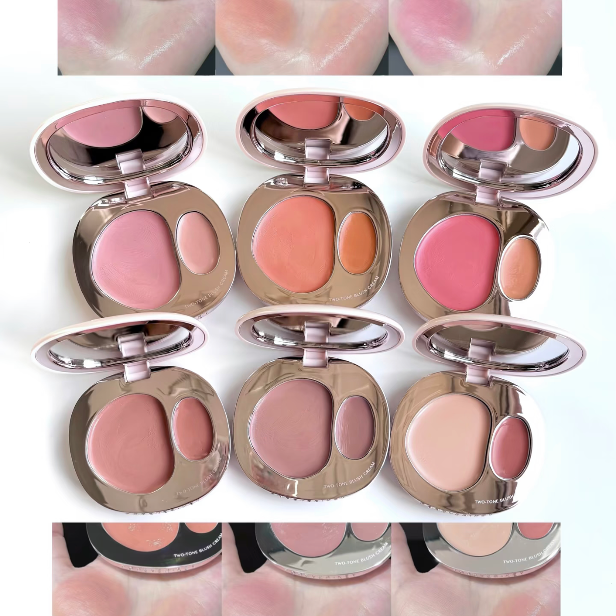 [Foreverkey] Two-Tone Blush Cream (New)