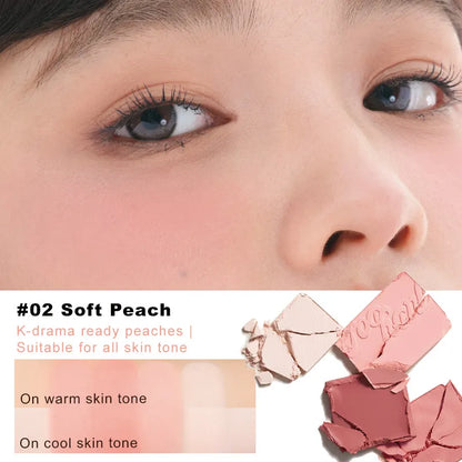 [Judydoll] 2 in 1 Blush Highlight Palette